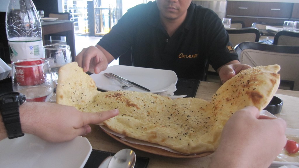 Ekmek en Bosphorous, manjar del camino de la seda